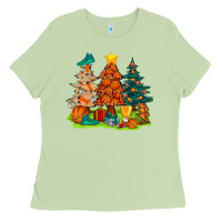 Matcha christmas basketball trees bbs Ladies Tee - BundleAndBundleShop