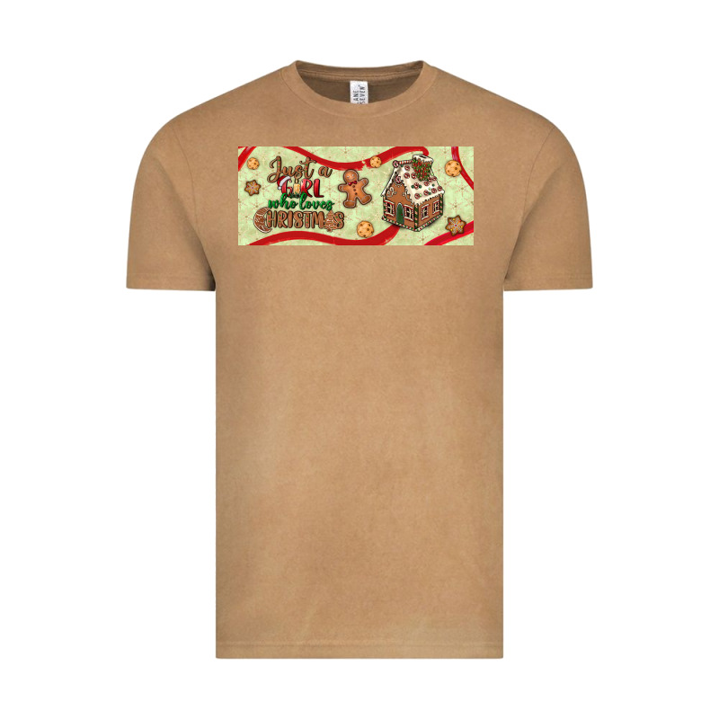 Just A Girl Who Loves Christmas Vintage Tee by BundleAndBundleShop | Teevron