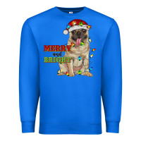 True Royal merry and bright pug Premium Sweatshirt - RanaPortraitStore