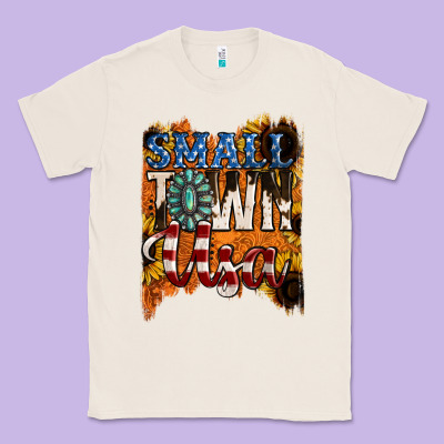 Small Town Usa Gemstone Classic Tee Designed By Jasminsmagicworld