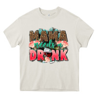 Cream Mama needs a drink mothers day Heavy Core Tee - CowGirlArtShop