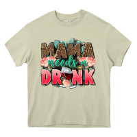 Mossy Mama needs a drink mothers day Heavy Core Tee - CowGirlArtShop