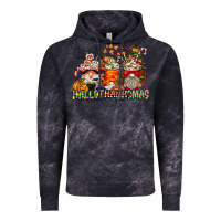 Cloud Black Hallothanksmas Gnome Coffee Cups Vintage Hoodie - CowhideDigitalArt