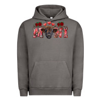 Pigment Tornado Valentine's day mini black highland calf Urban Hoodie - RanaPortraitStore