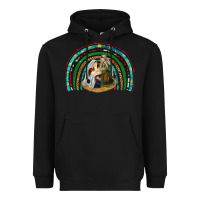 Black holy family rainbow Heavyweight Hoodie - RanaPortraitStore