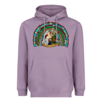 Lavender holy family rainbow Heavyweight Hoodie - RanaPortraitStore