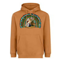 Meerkat holy family rainbow Heavyweight Hoodie - RanaPortraitStore