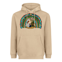 Mushroom holy family rainbow Heavyweight Hoodie - RanaPortraitStore