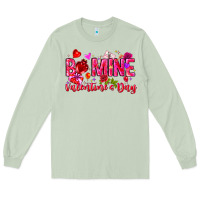 Matcha Be Mine Valentines Day Long Sleeve Tee - CowhideDigitalArt