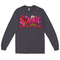 Smoke Be Mine Valentines Day Long Sleeve Tee - CowhideDigitalArt