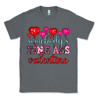 Charcoal Heather somebody's fine ass valentine Classic Tee - OliviaCreatesArt
