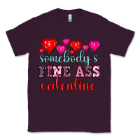 Plum somebody's fine ass valentine Classic Tee - OliviaCreatesArt