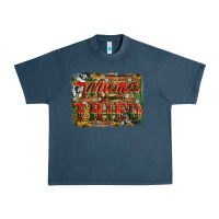 Midnight Navy mama tried christmas Urban Heavy Tee - Jasminsmagicworld