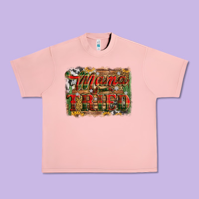 Mama Tried Christmas Urban Heavy Tee Designed By Jasminsmagicworld