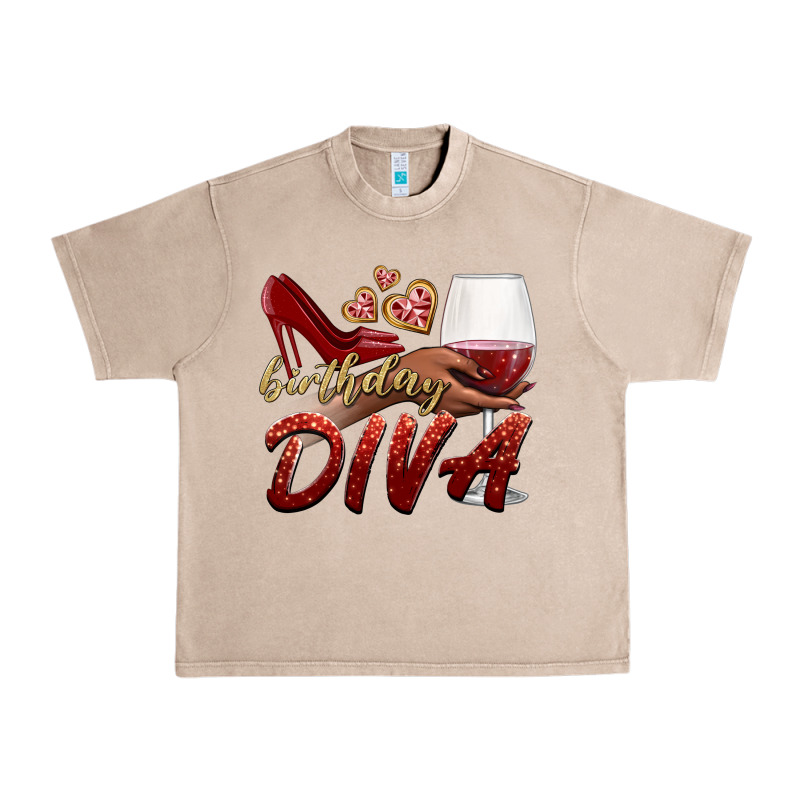 Birthday Diva Urban Heavy Tee by BundleAndBundleShop | Teevron
