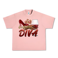 Salmon birthday diva Urban Heavy Tee - BundleAndBundleShop