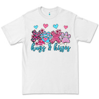 White xoxo hugs and kisses paws olivia Premium Tee - OliviaCreatesArt