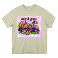 Mossy Mardi Gras with gnomies tumbler Heavy Core Tee - HowdyJamesFarm