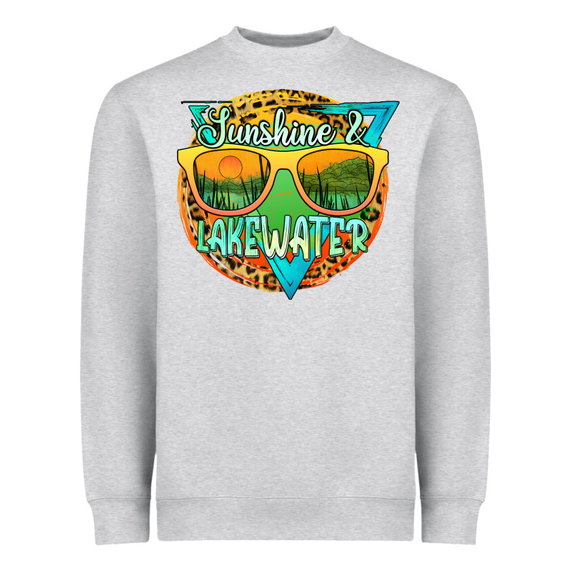 Sunshine & Lakewater Heavyweight Sweatshirt by JahusDesignShop | Teevron