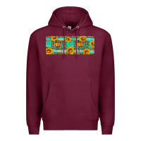 Burgundy love fall Premium Hoodie - Artiststas
