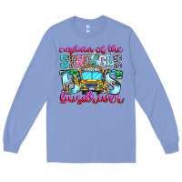 Colony Blue captain of the struggle bus bus Long Sleeve Tee - CowhideDigitalArt
