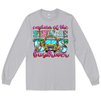Moon Dust captain of the struggle bus bus Long Sleeve Tee - CowhideDigitalArt