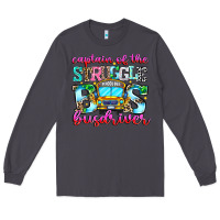Smoke captain of the struggle bus bus Long Sleeve Tee - CowhideDigitalArt