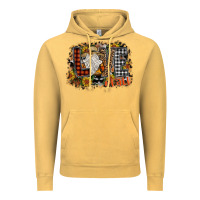 Vintage Mustard Love Fall Vintage Hoodie - CowhideDigitalArt