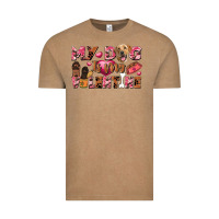 Vintage Coffee my dog is my valentine Vintage Tee - FaDigitalArtStudio