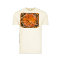 Vintage Arctic glitter leopard basketball background Vintage Tee - RanaPortraitStore