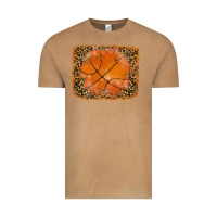 Vintage Camel glitter leopard basketball background Vintage Tee - RanaPortraitStore