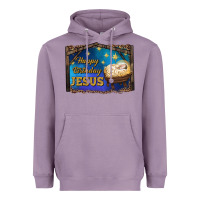 Lavender happy birthday jesus Heavyweight Hoodie - RanaPortraitStore