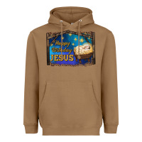 Toasted Coconut happy birthday jesus Heavyweight Hoodie - RanaPortraitStore