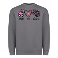 Storm peace love racing Heavyweight Sweatshirt - JahusDesignShop