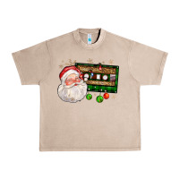 French Oak santa cassette Urban Heavy Tee - FaDigitalArtStudio