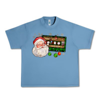 Pebble Blue santa cassette Urban Heavy Tee - FaDigitalArtStudio