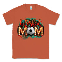 Copper blessed soccer mom lightbulb letters Classic Tee - OliviaCreatesArt