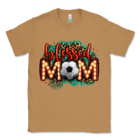 Toasted Coconut blessed soccer mom lightbulb letters Classic Tee - OliviaCreatesArt