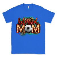 True Royal blessed soccer mom lightbulb letters Classic Tee - OliviaCreatesArt