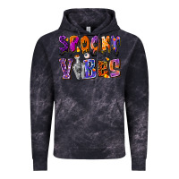 Cloud Black Spooky Vibes Vintage Hoodie - CowhideDigitalArt