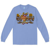 Colony Blue best granny ever western theme Long Sleeve Tee - CowhideDigitalArt