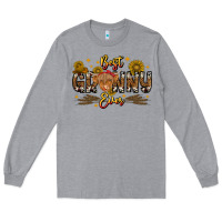 Heather Grey best granny ever western theme Long Sleeve Tee - CowhideDigitalArt