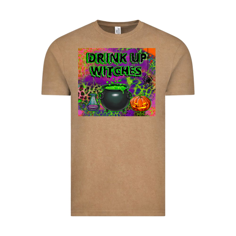 Drink Up Witches Tumbler Vintage Tee by BundleAndBundleShop | Teevron