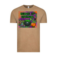 Vintage Coffee drink up witches tumbler Vintage Tee - BundleAndBundleShop