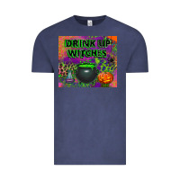Vintage Denim drink up witches tumbler Vintage Tee - BundleAndBundleShop