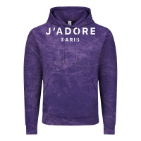 Cloud Purple j adore paris Vintage Hoodie - baoMotion