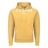 Vintage Mustard j adore paris Vintage Hoodie - baoMotion