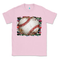 Bubblegum Pink sports baseball background Classic Tee - Artiststas
