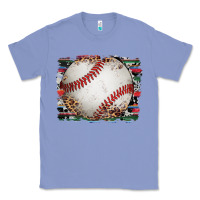 Colony Blue sports baseball background Classic Tee - Artiststas
