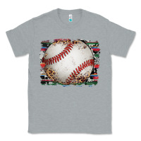 Heather Grey sports baseball background Classic Tee - Artiststas